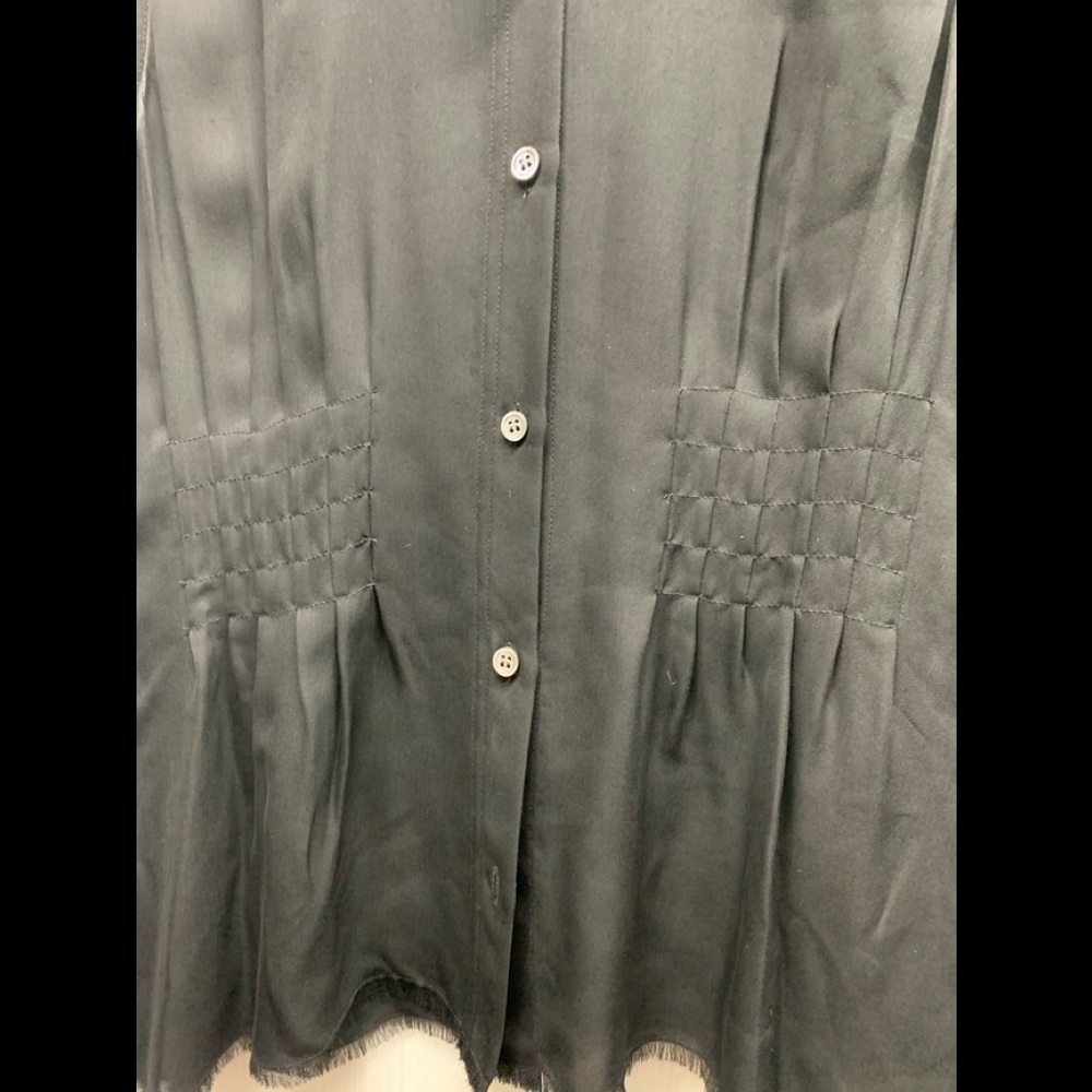 Frame silk top - Picture 3 of 3